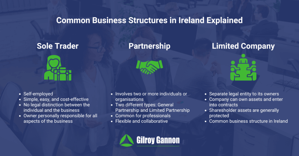 Common Business Structures in Ireland Explained